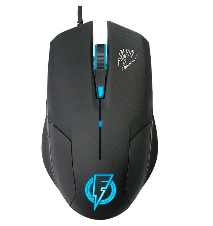 MOUSE GAMER ELG STREAM FLAKES POWER EDITION 2400 DPI USB PRETO