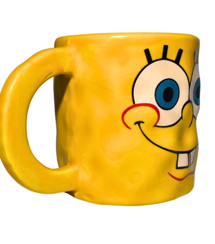 CANECA BOB SPONJA 3D PORCELANA 200ML
