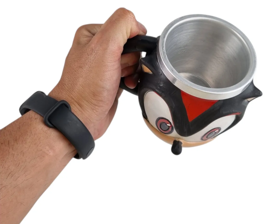 CANECA SHADOW SONIC 3D ALUMINIO 250ML