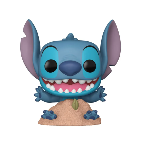 BONECO FUNKO POP STITCH NA AREIA 1566 - LILO STITCH