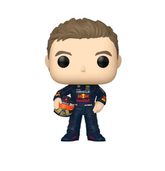 BONECO FUNKO POP MAX VERSTAPPEN COM CAPACETE 08 - RACING RED BULL