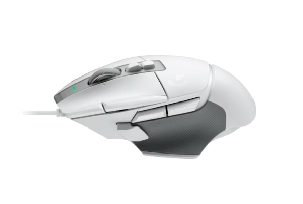 MOUSE LOGITECH G502 X GAMING WHITE 13 BOTÕES SENSOR HERO 25K
