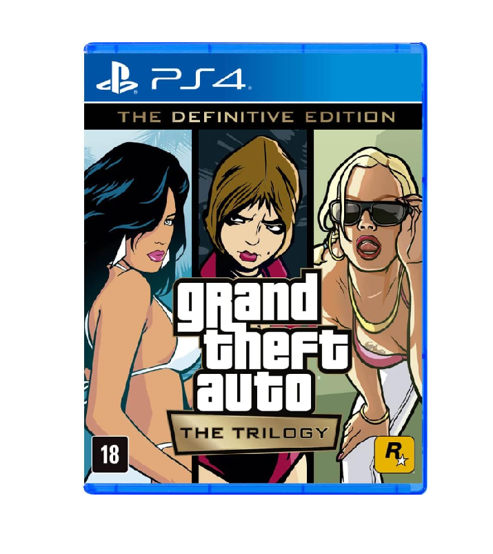 JOGO PS4 GRAND THEFT AUTO THE TRILOGY