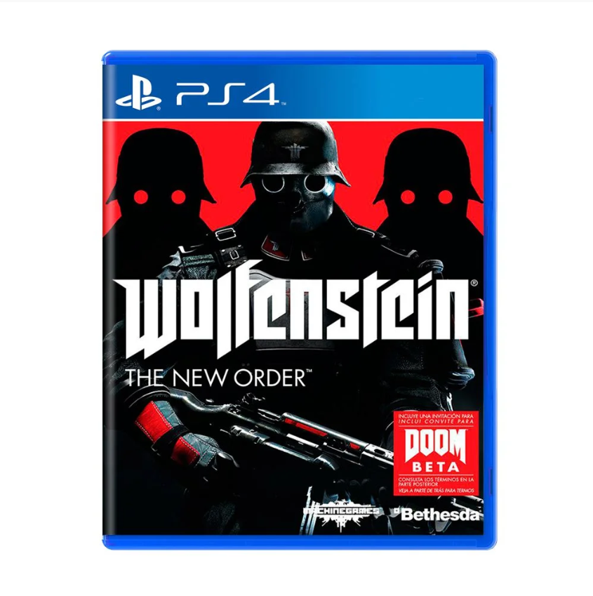 JOGO PS4 WOLFENSTEIN THE NEW ORDER (SEMINOVO)