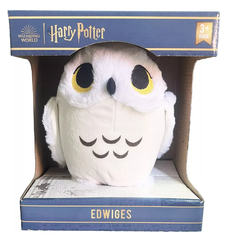 PELUCIA HARRY POTTER CORUJA EDWIGES WARNER