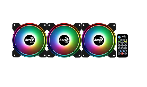 COOLER AEROCOOL SATURN 12 ARGB PRO KIT HUB + CONTROLE