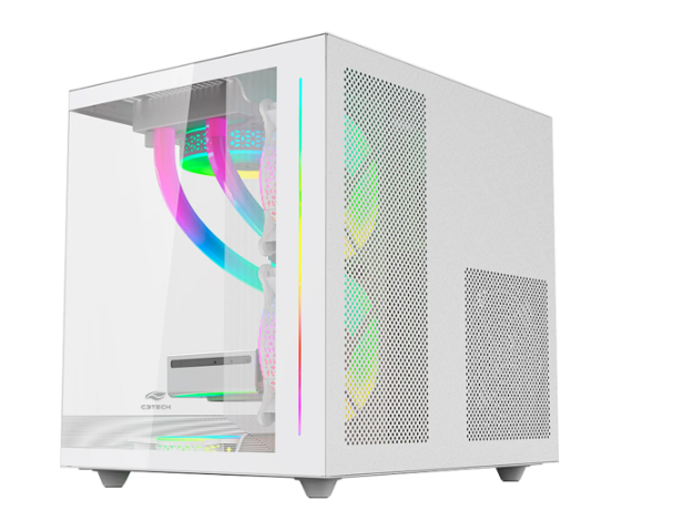 GABINETE AQUARIO C3TECH MT-G810 BRANCO