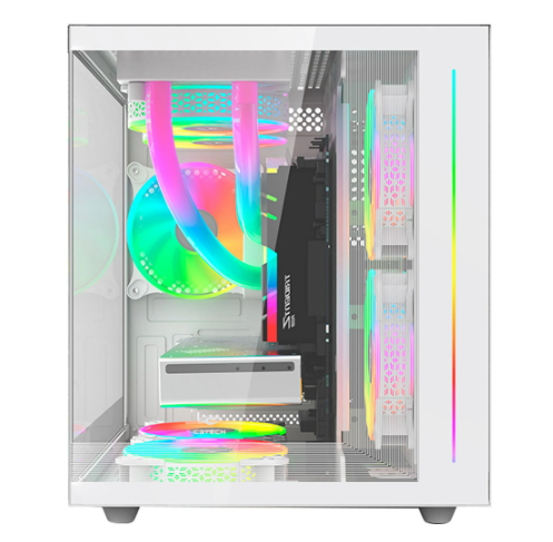 GABINETE AQUARIO C3TECH MT-G810 BRANCO