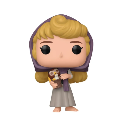 BONECO FUNKO POP A BELA ADORMECIDA AURORA COM CORUJA 1454 - DISNEY
