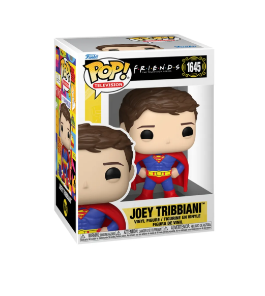 BONECO FUNKO POP JOEY FANTASIADO DE SUPERMAN 1645 - FRIENDS