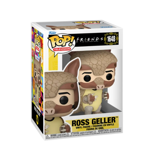 BONECO FUNKO POP ROSS FANTASIADO DE TATU 1648 - FRIENDS