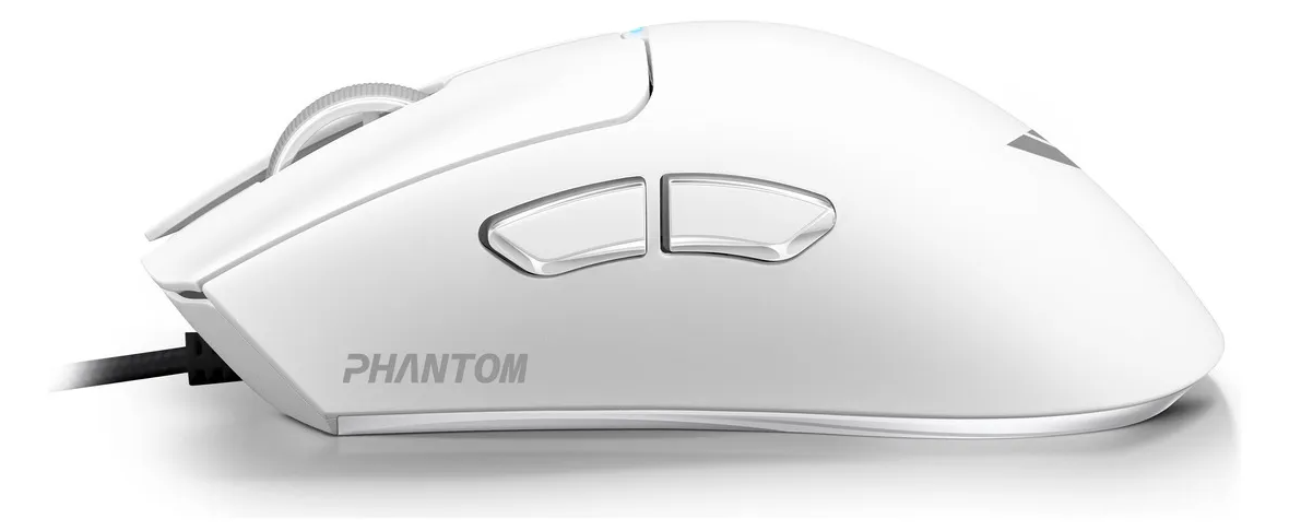 MOUSE GAMER FORCE ONE PHANTOM 8K WHITE 26.000 DPI