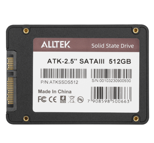 SSD ALLTEK 2.5 512GB SATA3