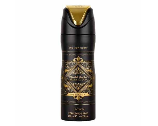 DESODORANTE LATTAFA BADE'E AL OUD FOR GLORY MACULINO 200ML