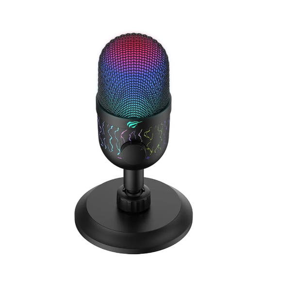 MICROFONE HAVIT GK52 USB RGB