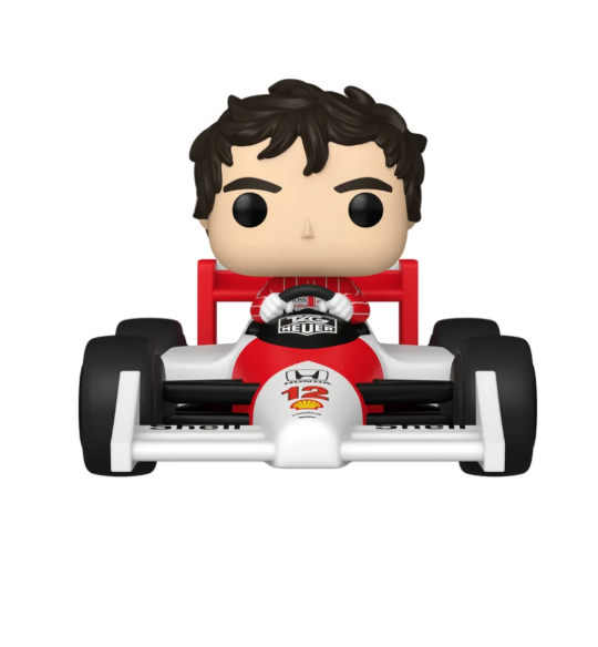 BONECO FUNKO POP AYRTON SENNA MCLAREN 12 - RIDES SUPER DELUXE