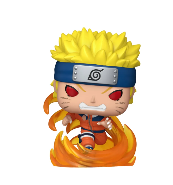 BONECO FUNKO POP NARUTO UZUMAKI 1968 - NARUTO CLASSICO (1º KURAMA)