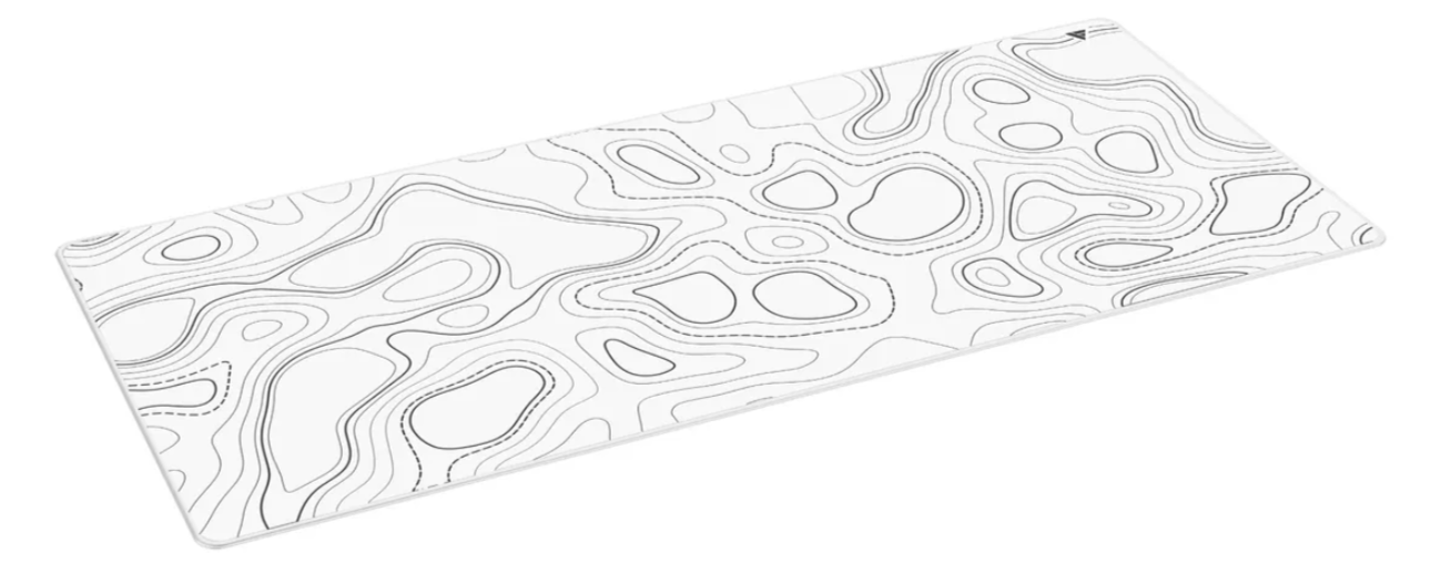 MOUSEPAD GAMER FORCE ONE SKYHAWK WHITE XXL (900X400X3MM)