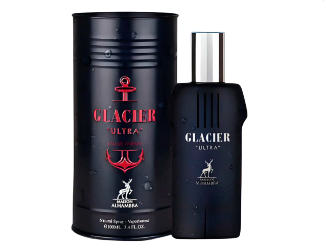 PERFUME MAISON ALHAMBRA GLACIER ULTRA EAU DE PARFUM MASCULINO 100ML