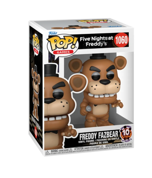 BONECO FUNKO POP FREEDY'S 10 ANOS 1060 - FIVE NIGTHS AT FREDDY'S