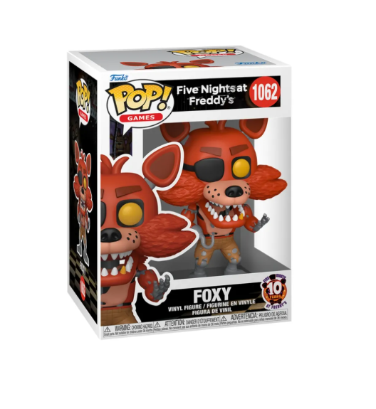 BONECO FUNKO POP FOXY 1062 - FIVE NIGTHS AT FREDDY'S