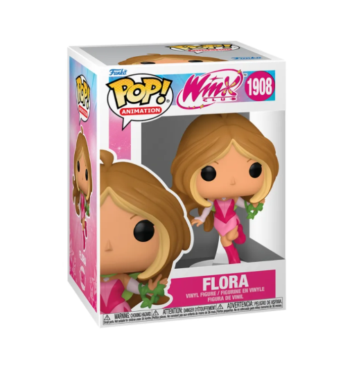 BONECO FUNKO POP FLORA 1908 - CLUBE DAS WINX