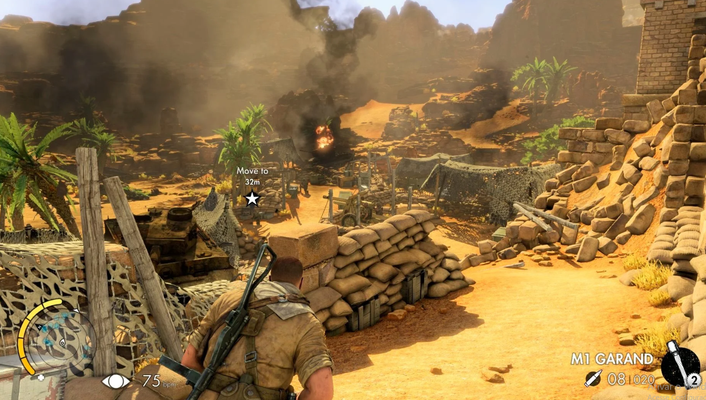 JOGO PS4 SNIPER ELITE 3 AFRIKA (SEMINOVO)