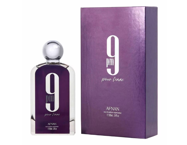 PERFUME AFNAN 9PM POUR FEMME EUA DE PARFUM 100ML FEMININO