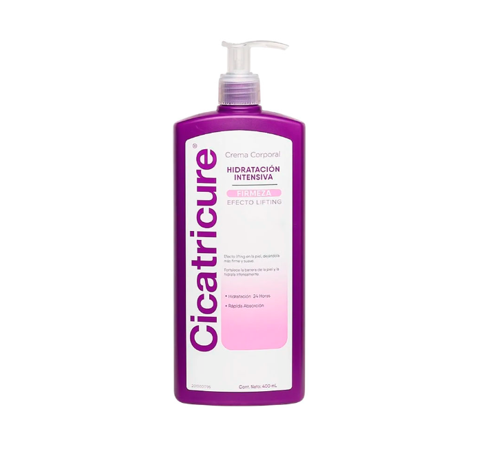 HIDRATANTE CORPORAL CICATRICURE EFEITO LIFTING FIRMEZA 400ML