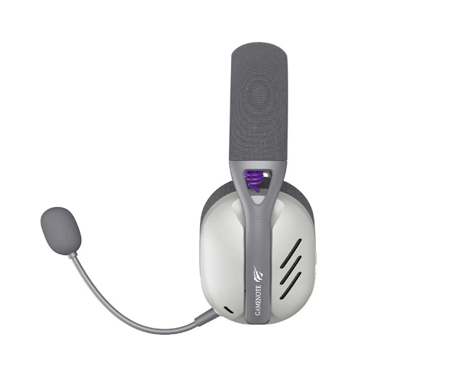 HEADSET GAMER SEM FIO HAVIT GAMENOTE FUXI H3 7.1 SURROUND CINZA