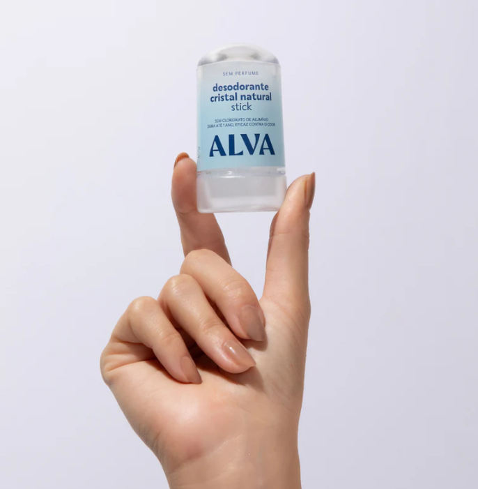 DESODORANTE CRISTAL STICK VEGANO 120G ALVA