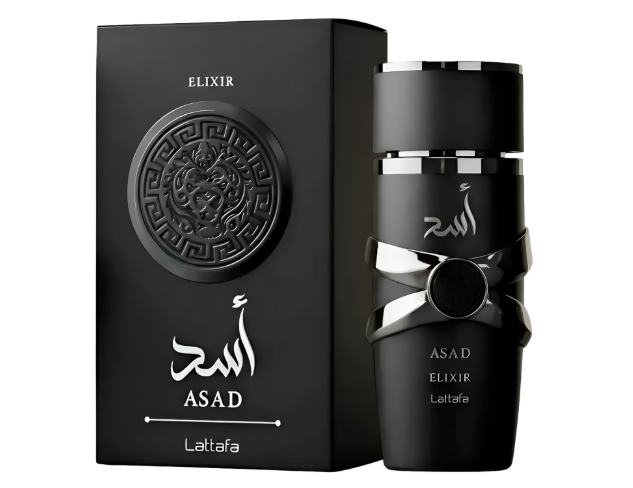 PERFUME LATTAFA ASAD ELIXIR EDP 100ML BLACK MASCULINO