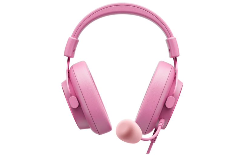 HEADSET GAMER HAVIT H2015SE ROSA MICROFONE REMOVIVEL