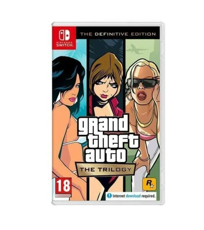 JOGO NINTENDO SWITCH GRAND THEFT AUTO THE TRILOGY