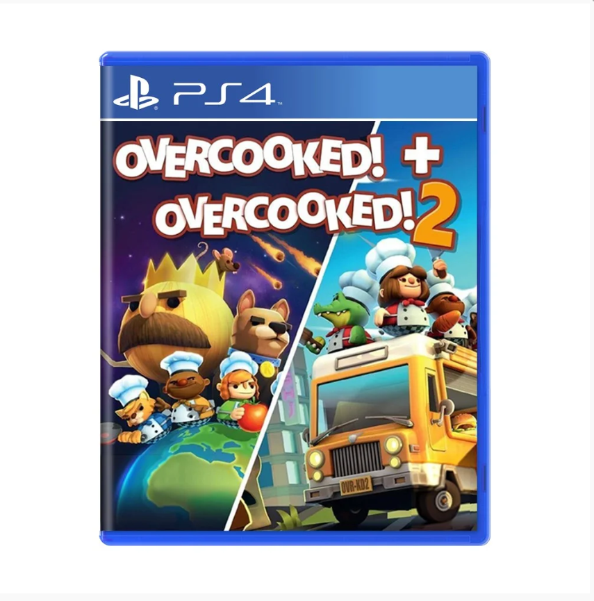 JOGO PS4 OVERCOOKED + OVERCOOKED 2