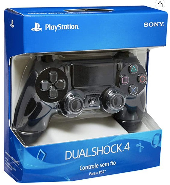 CONTROLE SONY DUALSHOCK 4 PLAYSTATION 4 ORIGINAL - PRETO