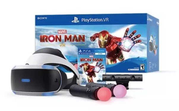 PLAYSTATION VR MARVEL IRON MAN ZVR2 BUNDLE - PS4 (PRODUTO DE MOSTRUÁRIO)