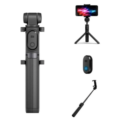 BASTÃO DE SELFIE TRIPÈ XIAOMI MI SELFIE STICK PRETO