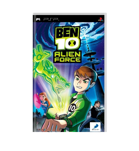 PSP JOGO BEN 10 ALIEN FORCE (SEMINOVO)