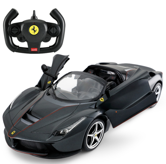 CARRO DE CONTROLE REMOTO LA FERRARI APERTA SCALA 1/14 RASTAR