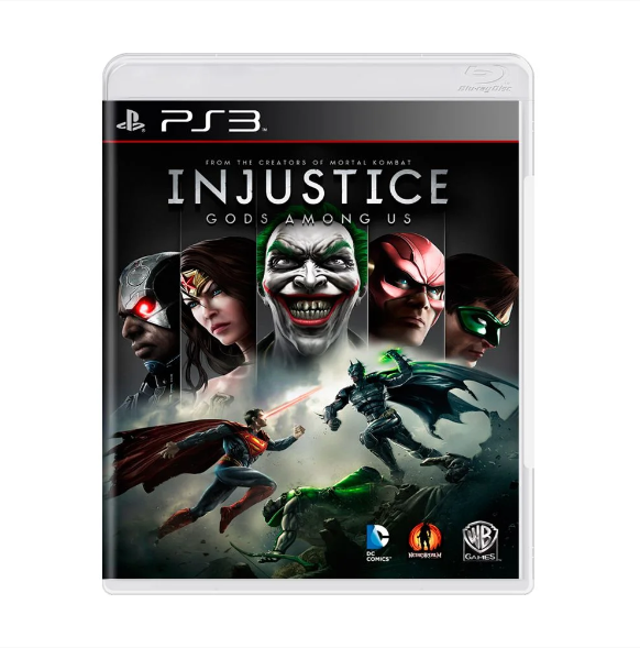 JOGO PS3 INJUSTICE GODS AMONG US (SEMINOVO)