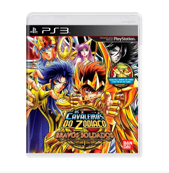 JOGO PS3 CAVALEIROS DO ZODIACO BRAVOS SOLDADOS (SEMINOVO)