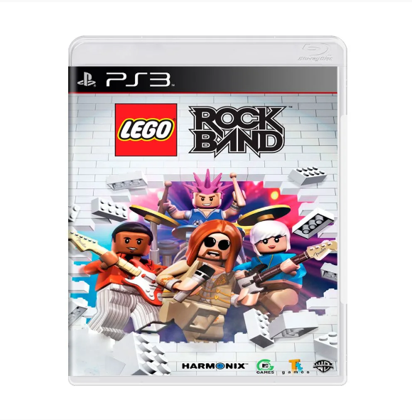 JOGO PS3 LEGO ROCK BAND (SEMINOVO)