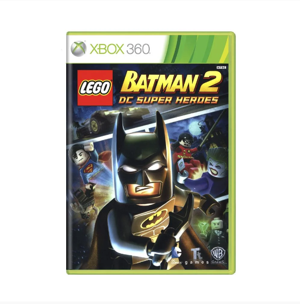 JOGO XBOX 360 LEGO BATMAN 2 DC SUPER HEROES (SEMINOVO)