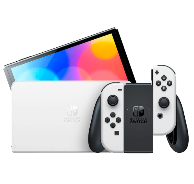 CONSOLE NINTENDO SWITCH OLED 64GB STANDARD BRANCO