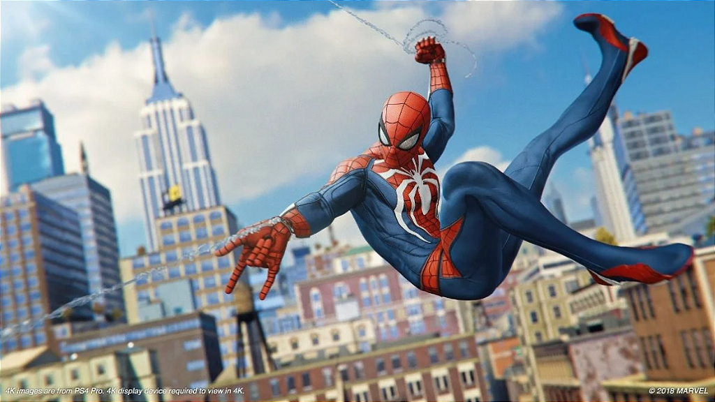 JOGO PS4 MARVEL SPIDER MAN