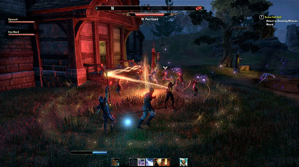 JOGO PS4 THE ELDER SCROLLS ONLINE (SEMINOVO)