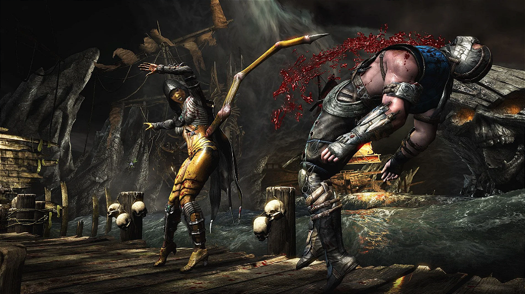 JOGO PS4 MORTAL KOMBAT X (SEMINOVO)