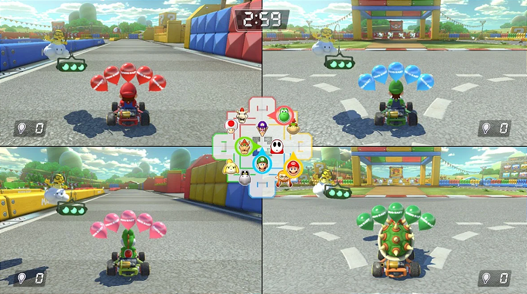 JOGO NINTENDO SWITCH MARIO KART 8 DELUXE EDITION