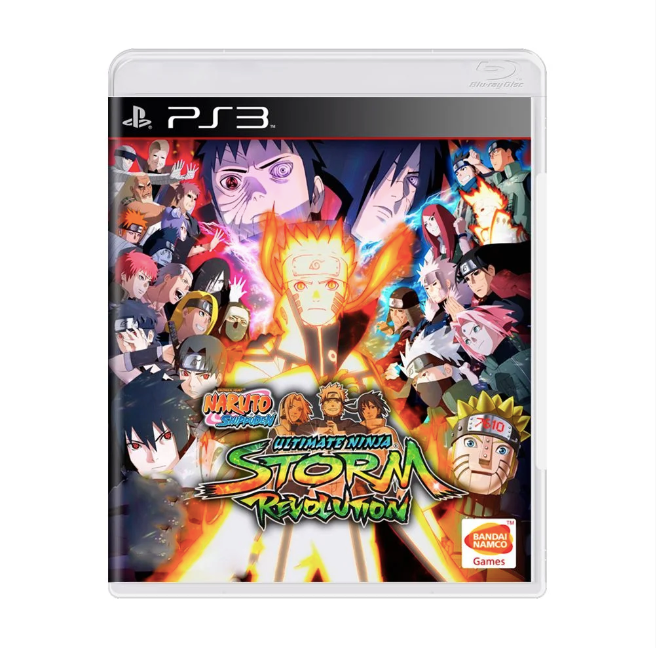 JOGO PS3 NARUTO SHIPPUDEN ULTIMATE NINJA STORM REVOLUTION (SEMINOVO)